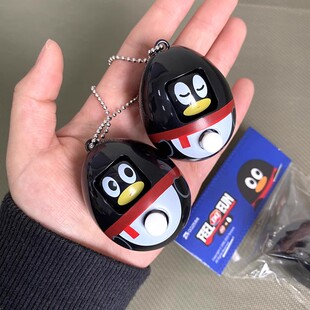 就是玩 超可爱变脸小企鹅挂件表情包萌趣小玩具 解压小神器