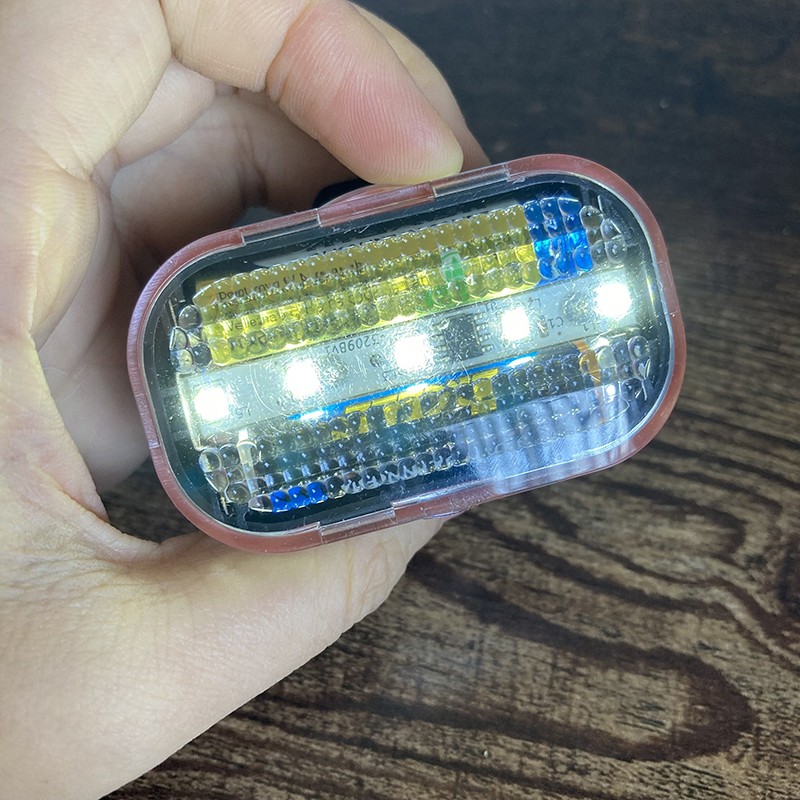 这个要抢多囤自行车夜骑灯LED山地车前灯公路车后尾灯超亮单车