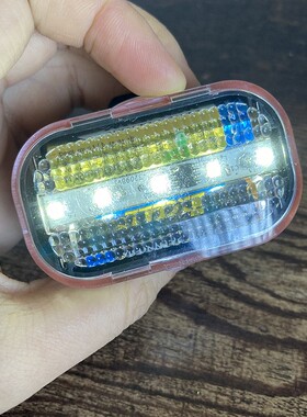 这个要抢多囤自行车夜骑灯LED山地车前灯公路车后尾灯超亮单车