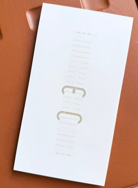 全新正品苹果手表49mm Apple Watch 白色海洋表带