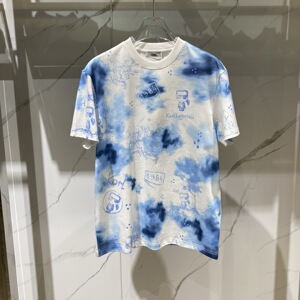 Karl Lagerfeld 26春夏老佛爷logo字母满身印花男士短袖T恤602083
