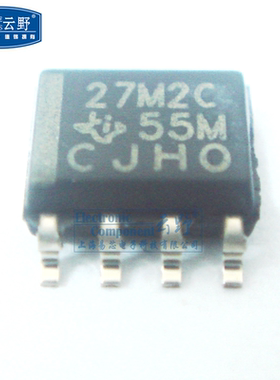 【高科美芯】IC集成电路TLC27M2C SOP8贴片 精密放大器 芯片（一