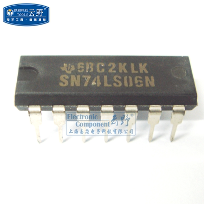 【高科美芯】IC集成电路SN74LS06N DIP14直插 缓冲器和线路驱动器