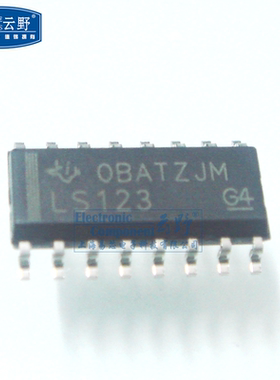【高科美芯】 IC集成电路74LS123 SOP16贴片 窄体 单稳态多谐振荡