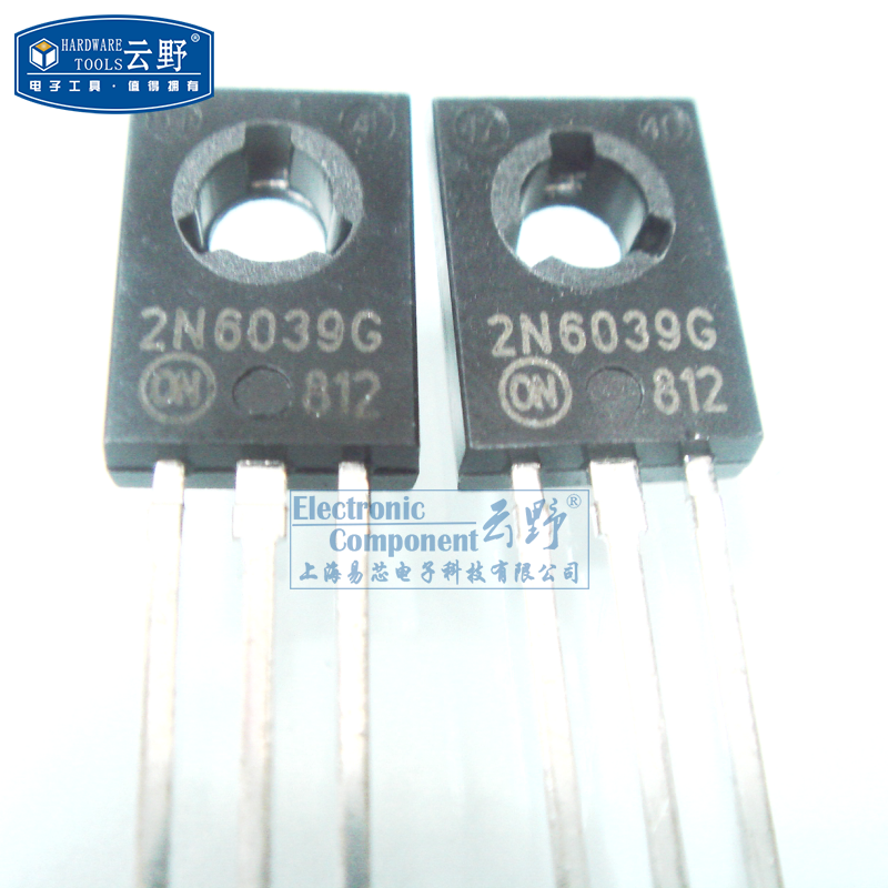 ON达林顿晶体管2N6039G TO126直插 NPN双极晶体管（1个）
