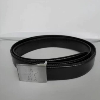 正品八一军迷常服腰带针扣皮带训练裤带军训男商务自动扣皮内腰带