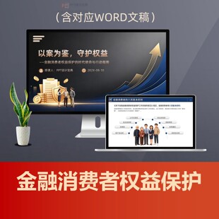 金融消费者权益保护PPT课件 金融消保监管新规八项权利投诉处理