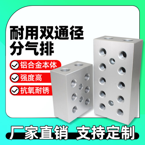 JSHEN多管路分气排双排分流器
