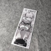 卡通日漫二次漫画改装 划纹烫画车贴D2572 汽车摩托贴纸搞笑二次元