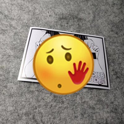 黑白二次元日本漫画萌版汽车摩托改装车贴个性可爱贴D2184