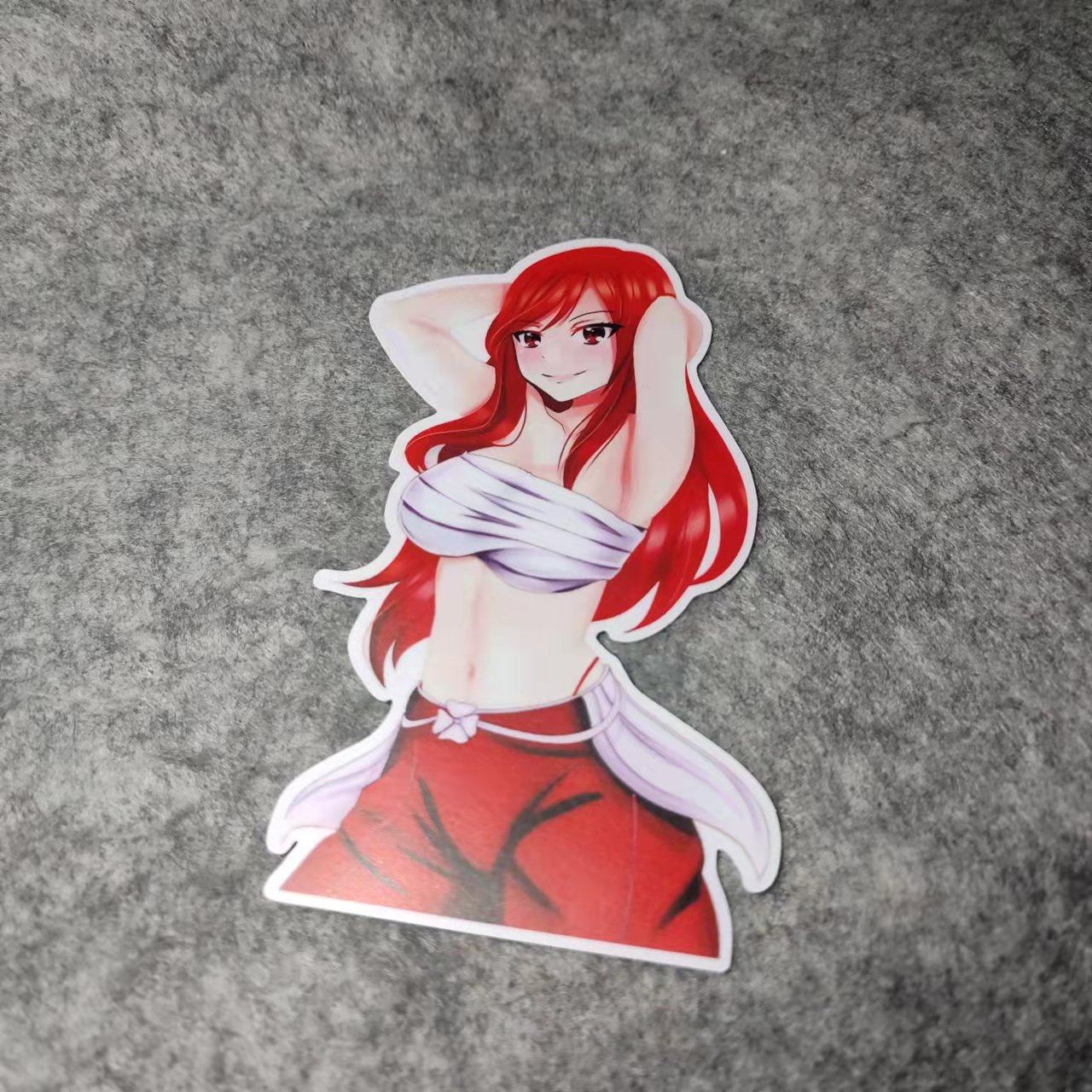 潮流日漫画二次元漫画老婆酱改装汽车摩托贴纸痛车小窗车贴D2344