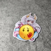 动漫卡通老婆酱改装 汽车摩托动漫反光贴贴纸痛车小窗车贴D2416