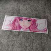 二次元 痛车摩托贴电动车老婆酱侧窗JDM烫画D1655 cp改装