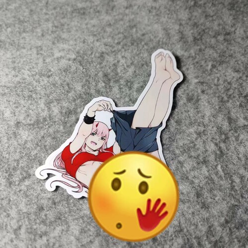 动漫二次元反光贴老婆酱改装汽车