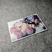 日漫潮流少女搞怪搞笑贴画摩托汽车电动车滑雪板贴纸车窗贴D3159