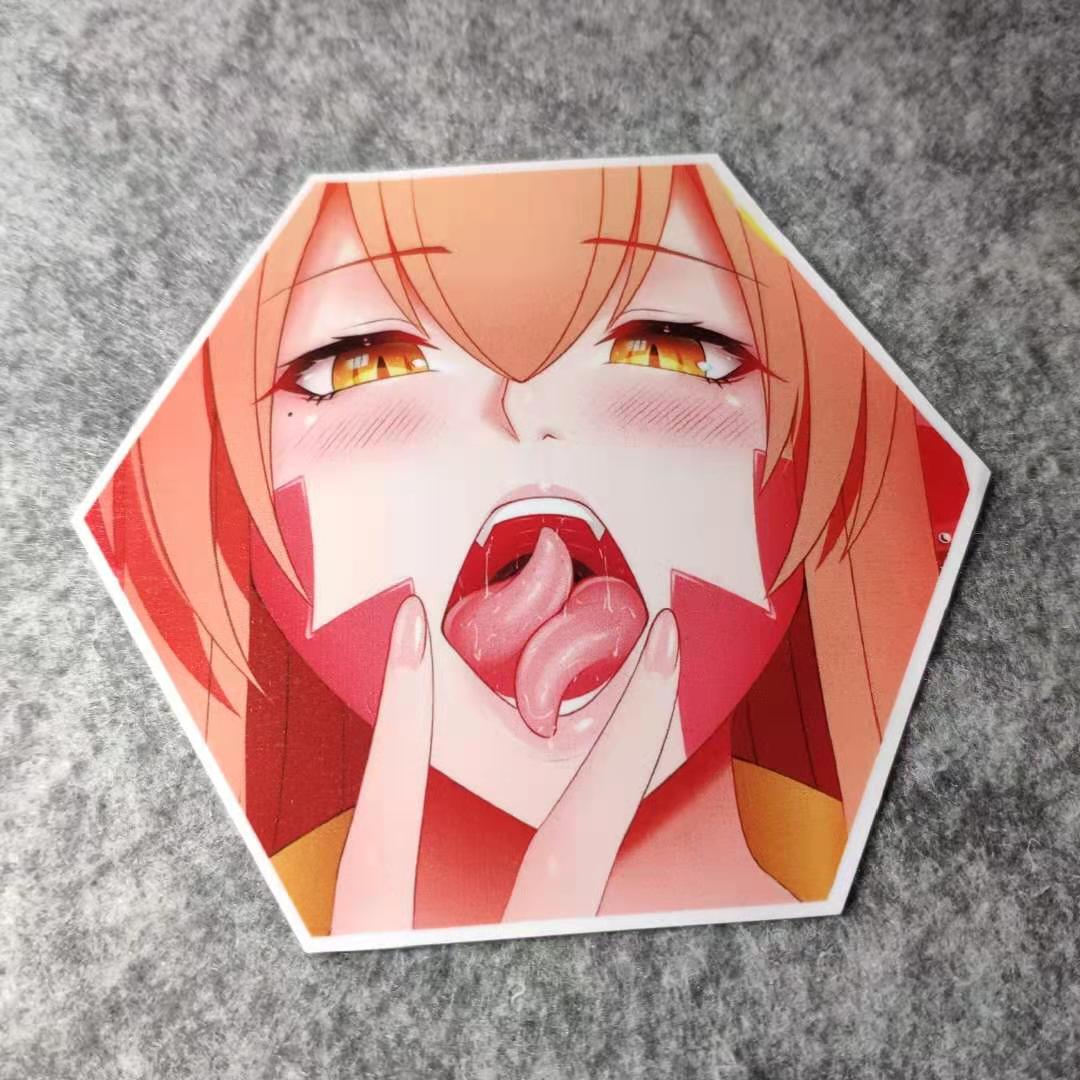 日装甲系DM潮流改装汽车贴摩托贴纸搞笑二次元划纹烫画车贴D1875