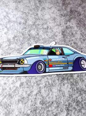 个性车贴潮流改装汽车贴摩托贴潜水装备贴PI衣服烫画车贴D1887