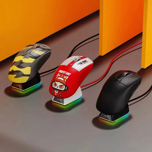 dareu 达尔优cm610v2max台式笔记本电脑无线2.4g双模电竞游戏鼠标