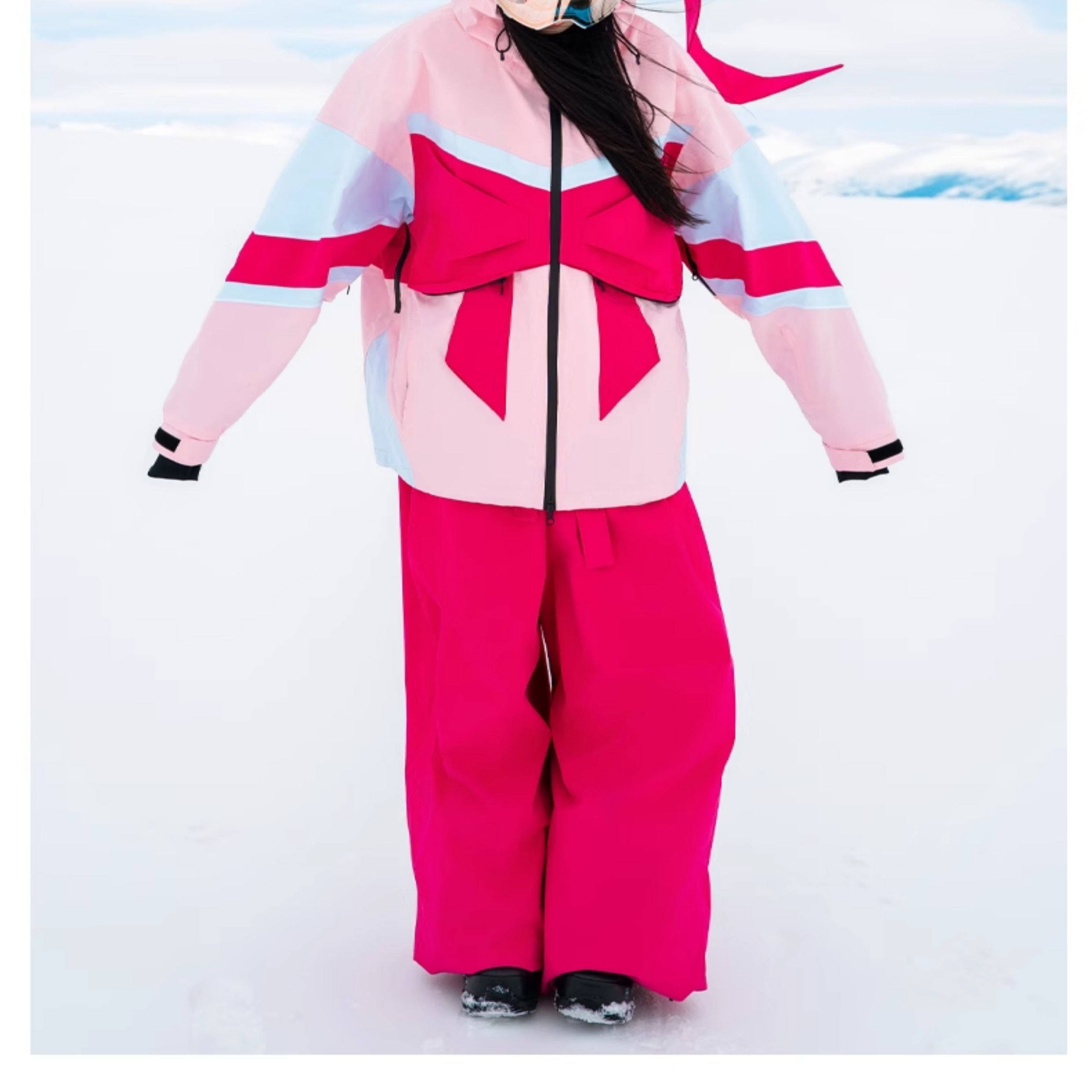 新款滑雪服棉服套装男女款