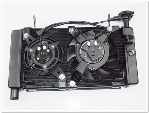 原厂追600 QJ600GS-3A 水箱 风扇 散热器