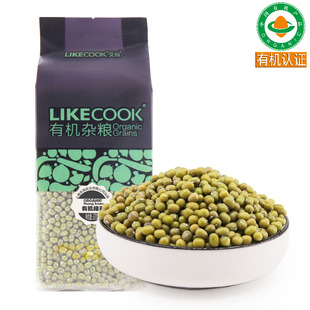 艾谷 有机绿豆 370g 煮粥 豆浆有机杂粮