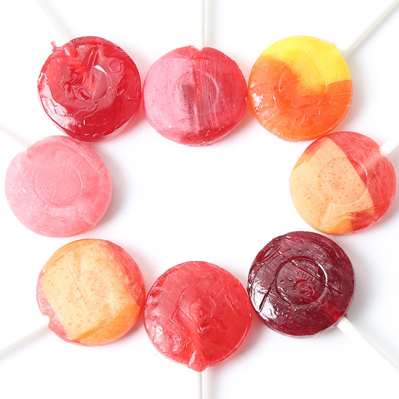 美国yummy earth进口亚米水果棒棒糖纸棒8种口味随机发