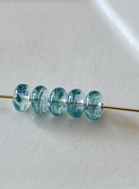 YIDIAN HANDMADE 迷你小车轮手工玻璃珠手作材料油画透明感