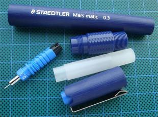 700施德楼Mars matic针管笔菲林胶片皮革修补遮光勾线绘图针笔0.3