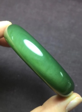 老坑猫眼手镯俄罗斯碧玉
