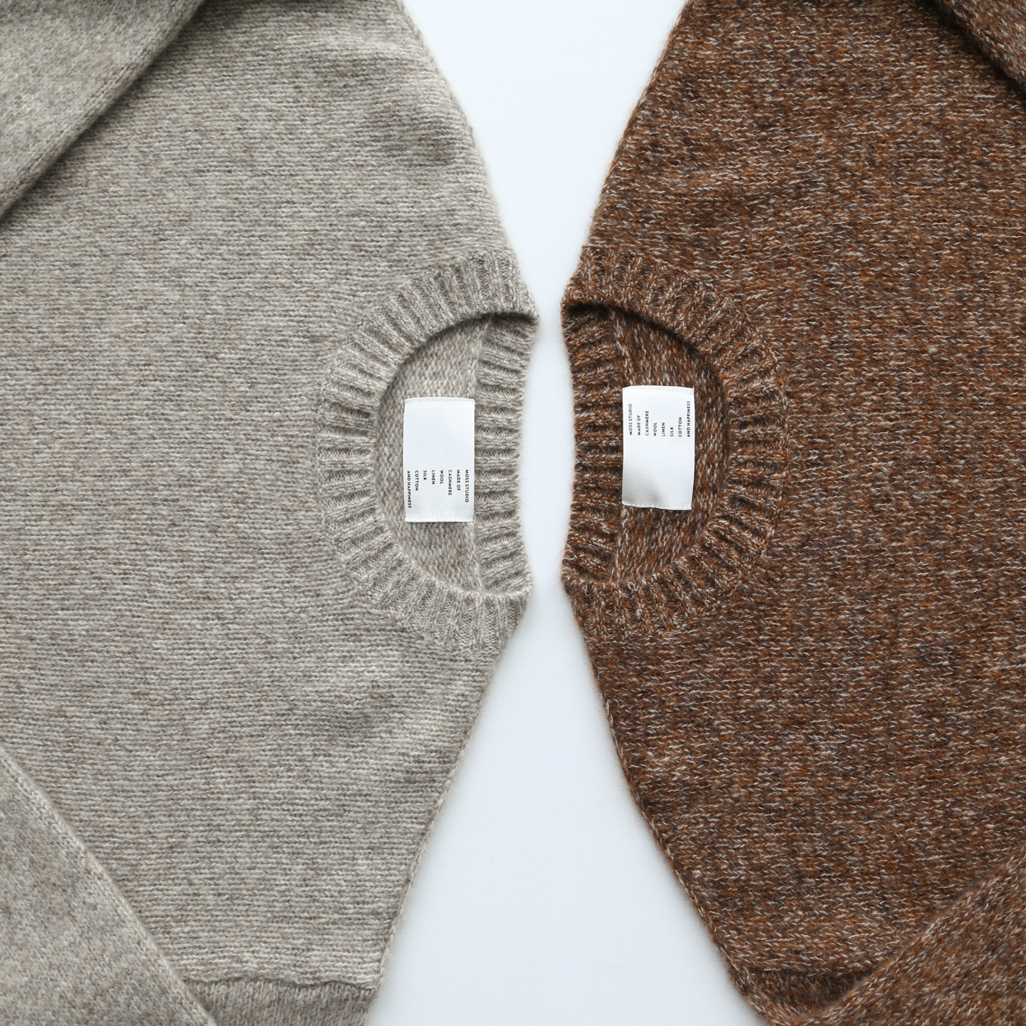 女士丝羊绒圆领半高领保暖毛衣