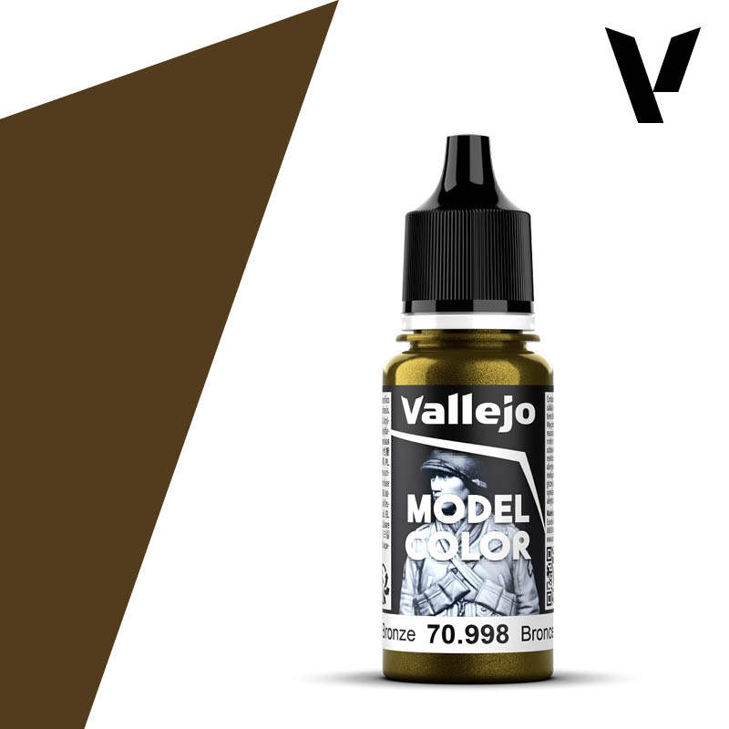 vallejo西班牙AV70998/175/201青铜金属色模型涂装水性基础手涂漆