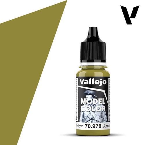 vallejo70978深黄色模型手涂漆