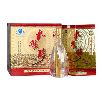 承德九龙醉 拧劲龙金九龙36度浓香型白酒500ml*4瓶【整箱】
