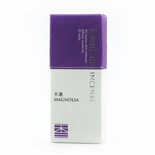 日本进口 木莲 SENSE OF INCENSE 香感 花香 室内 净化 线香 现货