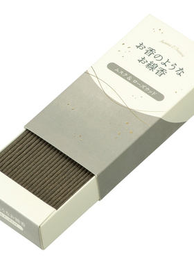 日本进口 麝香和紫檀木 Aroma&Incense 7cm 少烟 净化线香 现货