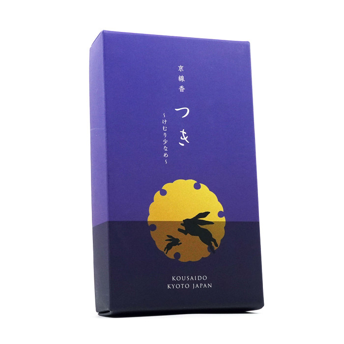 日本原装 京都香彩堂 京线香系列 望月兔 白檀 线香淡香烟少 现货