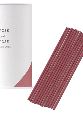 日本进口 玫瑰与玫瑰 Aroma&Incense 9.3cm 室内 净化 线香 现货
