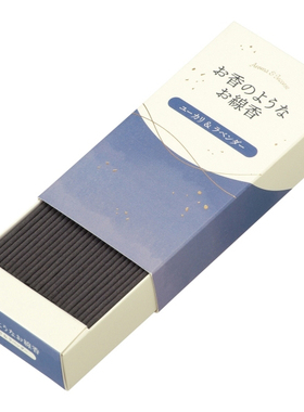 日本进口 尤加利和薰衣草 Aroma&Incense 7cm 少烟 净化线香 现货