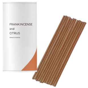 日本进口 乳香与柑橘 Aroma&Incense 9.3cm 室内 净化 线香 现货