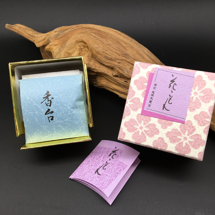 鬼头天薰堂 花こもん 若草/玫瑰/紫阳花 盘香 各3枚共9枚 现货