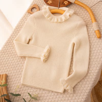 日韩女童纯山羊绒女童纯羊绒衫