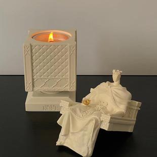 猛虎蔷薇剧院香薰蜡烛礼盒小众高级结婚生日礼物伴手礼送礼摆件