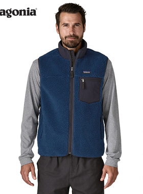 patagonia巴塔哥尼亚 男士抓绒马甲 Classic Retro-X 23049