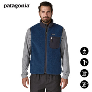 patagonia巴塔哥尼亚 男士抓绒马甲 Classic Retro-X 23049