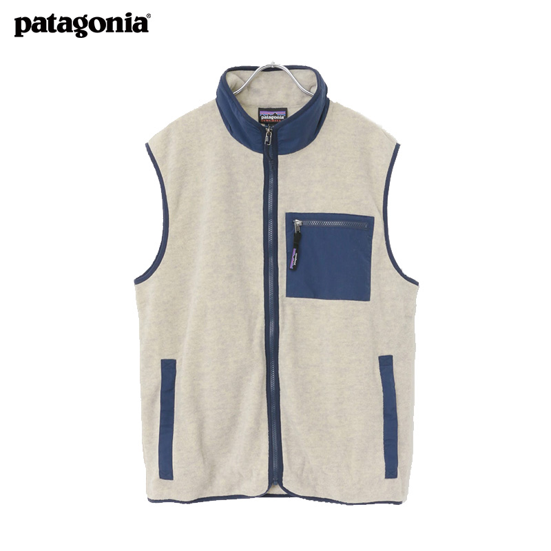 patagonia马甲抓绒衣立领巴塔