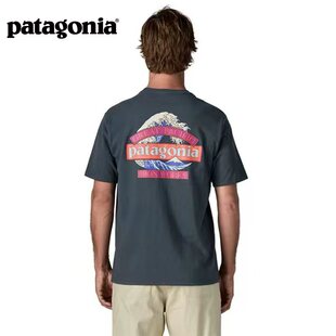 Patagonia巴塔哥尼亚 男士混纺短袖T恤 37873