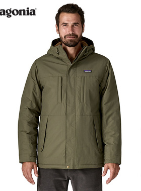 patagonia巴塔哥尼亚 男士户外派克大衣 Isthmus 27023