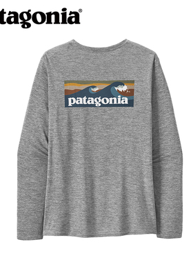 巴塔哥尼亚Patagonia 男士户外透气C1速干长袖T恤 Cap Cool 45170