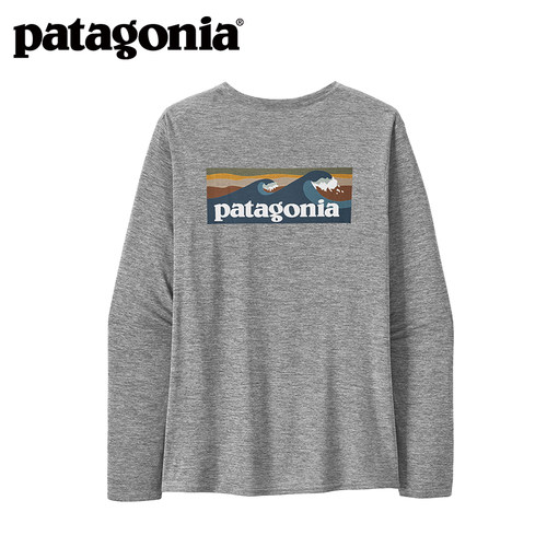 巴塔哥尼亚Patagonia 男士户外透气C1速干长袖T恤 Cap Cool 45170
