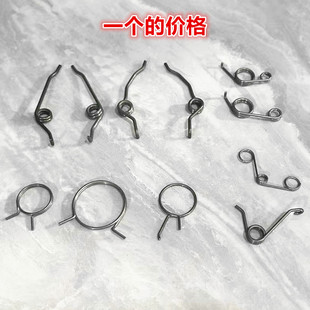 门锁弹簧配件大全防盗门把手扭簧卧室室内简单拉手弹簧扭转弹簧